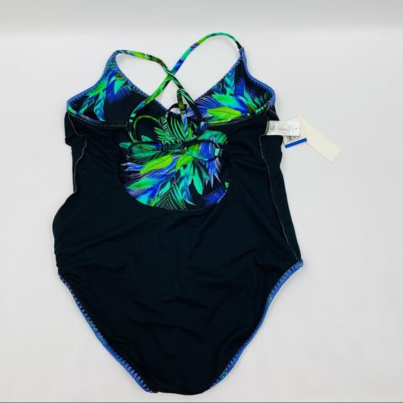 Salt & Cove Tropic Glow Embroidered Edge Swimsuit - Picture 9 of 10